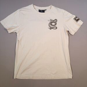 Rebel Vengeance Graphic Tee Shirt Mens Large Snake Streetwear Grunge Cotton